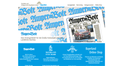 Desktop Screenshot of amper-bote.de