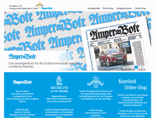 Tablet Screenshot of amper-bote.de